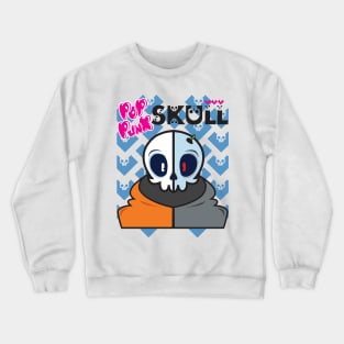 Pop Punk Skull Crewneck Sweatshirt